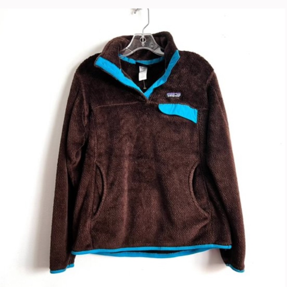 Patagonia Re-Tool Half Snap Brown Pullover- Women’s Medium
